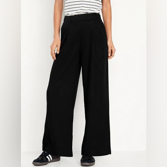 Old Navy | Woman’s Sz XXL | Black Taylor Wide Leg Pants - Picture 2 of 7